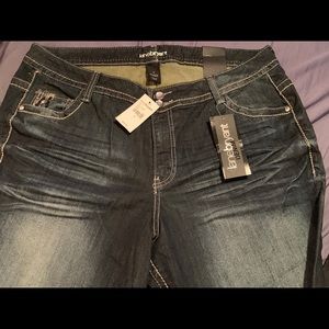 NWT Plus sz embellished jeans Lane Bryant, sz 18